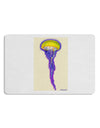 Jellyfish Outlined in Purple Watercolor Placemat Set of 4 Placemats-Placemat-TooLoud-White-Davson Sales