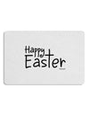 Happy Easter with Cross Placemat by TooLoud Set of 4 Placemats-Placemat-TooLoud-White-Davson Sales