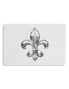 Distressed Fleur de Lis Placemat Set of 4 Placemats-Placemat-TooLoud-White-Davson Sales