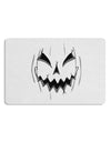 Halloween Scary Evil Jack O Lantern Pumpkin 12 x 18 Placemat Set of 4 Placemats-Placemat-TooLoud-White-Davson Sales