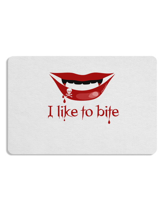 Like to Bite Placemat Set of 4 Placemats-Placemat-TooLoud-White-Davson Sales