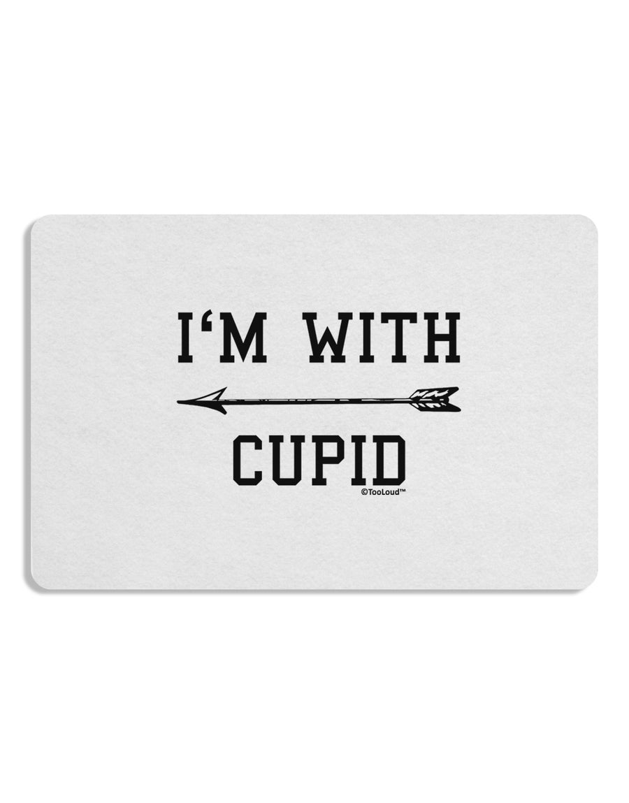 I'm With Cupid - Left Arrow Placemat by TooLoud Set of 4 Placemats-Placemat-TooLoud-White-Davson Sales