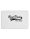 Best Dad Since 2015 Placemat by TooLoud Set of 4 Placemats-Placemat-TooLoud-White-Davson Sales