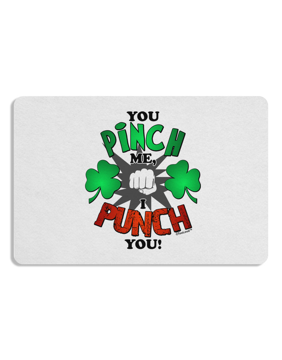 TooLoud You Pinch Me I Punch You Placemat Set of 4 Placemats-Placemat-TooLoud-White-Davson Sales