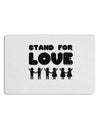 Stand For Love Placemat Set of 4 Placemats-Placemat-TooLoud-White-Davson Sales