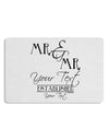 Personalized Mr and Mr -Name- Established -Date- Design Placemat Set of 4 Placemats-Placemat-TooLoud-White-Davson Sales