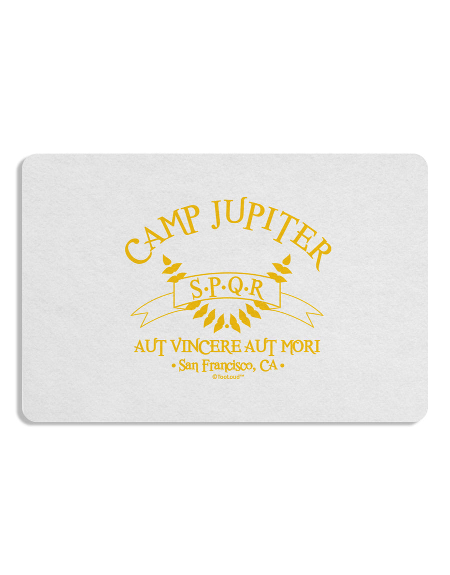 Camp Jupiter - SPQR Banner - Gold 12 x 18 Placemat by TooLoud Set of 4 Placemats-Placemat-TooLoud-White-Davson Sales