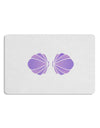 Easy Mermaid Costume Purple Shells - Halloween 12 x 18 Placemat Set of 4 Placemats-Placemat-TooLoud-White-Davson Sales