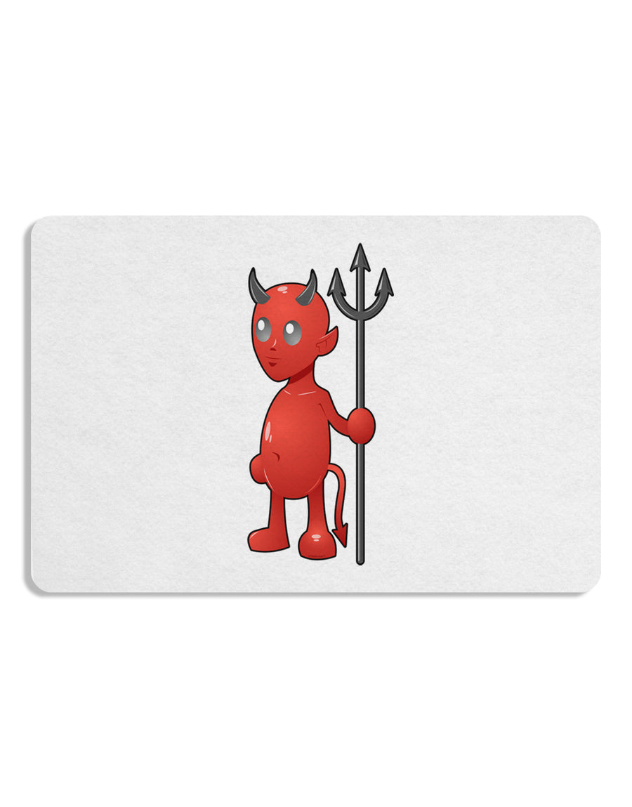 Cute Devil - Halloween Design 12 x 18 Placemat Set of 4 Placemats-Placemat-TooLoud-White-Davson Sales