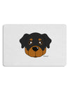 Cute Rottweiler Dog Placemat by TooLoud Set of 4 Placemats-Placemat-TooLoud-White-Davson Sales