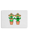 Fiesta Cactus Couple Placemat by TooLoud Set of 4 Placemats-Placemat-TooLoud-White-Davson Sales