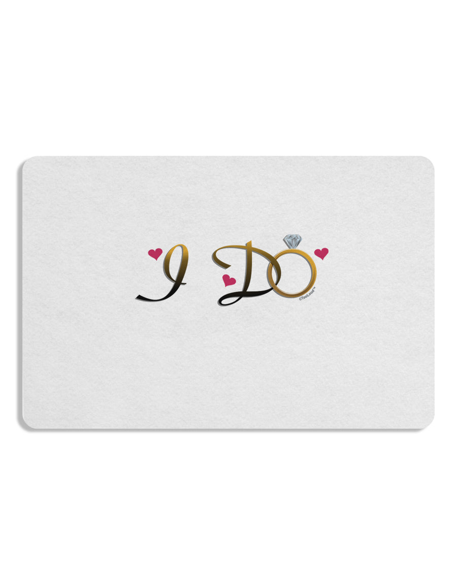 I Do - Bride Placemat Set of 4 Placemats-Placemat-TooLoud-White-Davson Sales