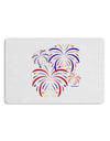 Patriotic Fireworks with Bursting Stars Placemat by TooLoud Set of 4 Placemats-Placemat-TooLoud-White-Davson Sales