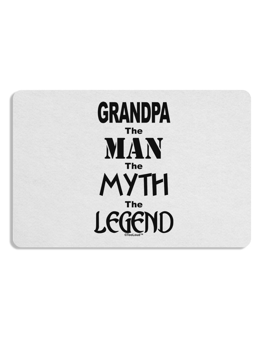 The Man The Myth The Legend Grandpa Placemat by TooLoud Set of 4 Placemats-Placemat-TooLoud-White-Davson Sales