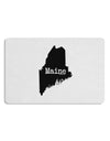 Maine - United States Shape Placemat Set of 4 Placemats-Placemat-TooLoud-White-Davson Sales