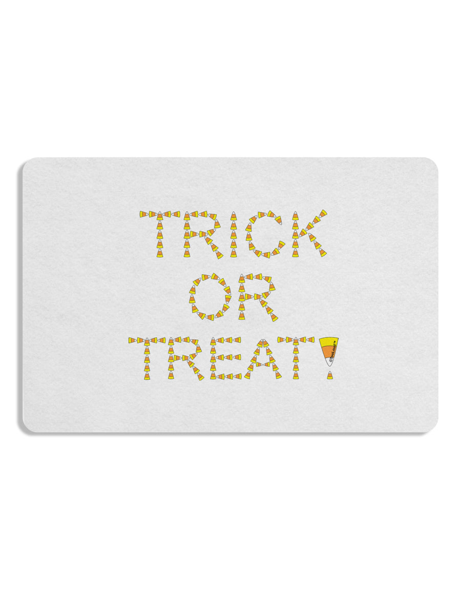 Trick or Treat Candy Corn Halloween 12 x 18 Placemat Set of 4 Placemats-Placemat-TooLoud-White-Davson Sales