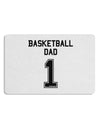 Basketball Dad Jersey Placemat by TooLoud Set of 4 Placemats-Placemat-TooLoud-White-Davson Sales