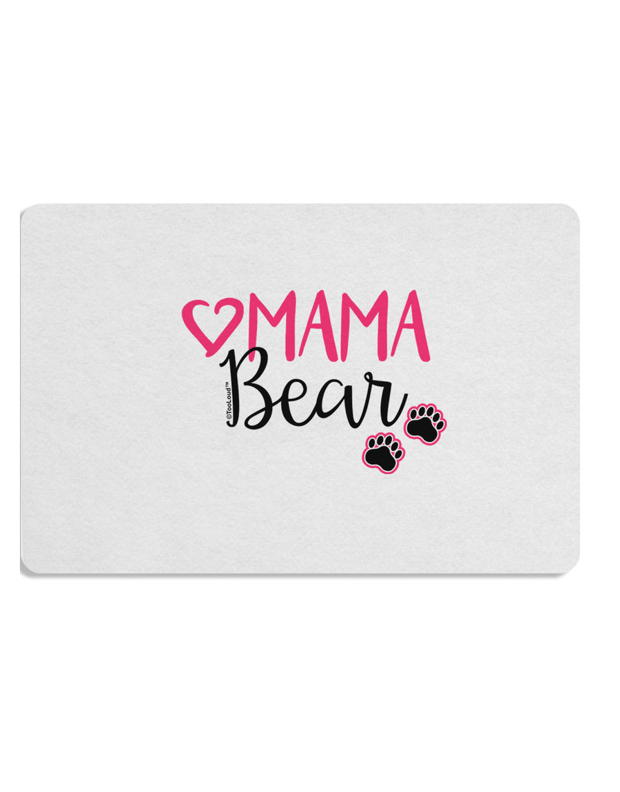 Mama Bear Paws Placemat Set of 4 Placemats-Placemat-TooLoud-White-Davson Sales