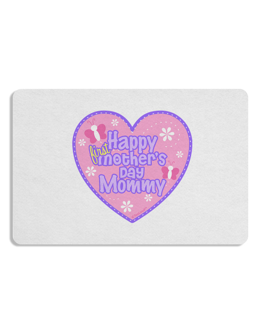 Happy First Mother's Day Mommy - Pink Placemat by TooLoud Set of 4 Placemats-Placemat-TooLoud-White-Davson Sales