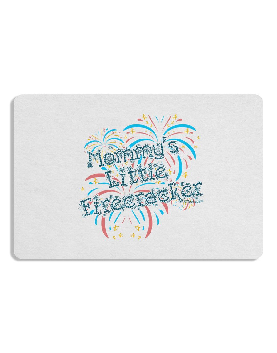 Mommy's Little Firecracker Placemat Set of 4 Placemats-Placemat-TooLoud-White-Davson Sales