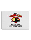 Trucker - Superpower Placemat Set of 4 Placemats-Placemat-TooLoud-White-Davson Sales