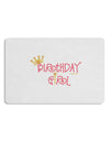 Birthday Girl - Princess Crown and Wand Placemat by TooLoud Set of 4 Placemats-Placemat-TooLoud-White-Davson Sales