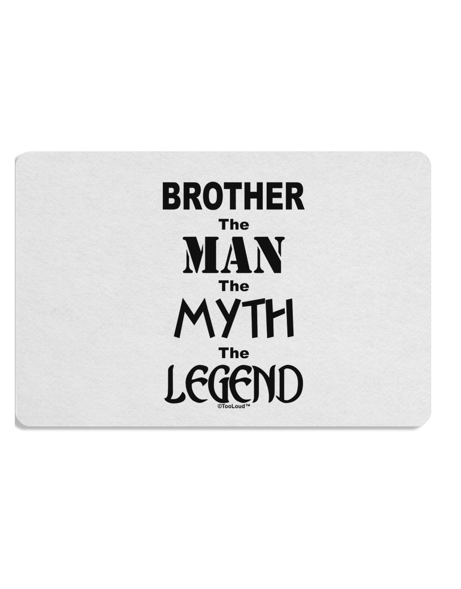 Brother The Man The Myth The Legend Placemat by TooLoud Set of 4 Placemats-Placemat-TooLoud-White-Davson Sales