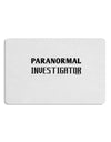 Paranormal Investigator Placemat Set of 4 Placemats-Placemat-TooLoud-White-Davson Sales