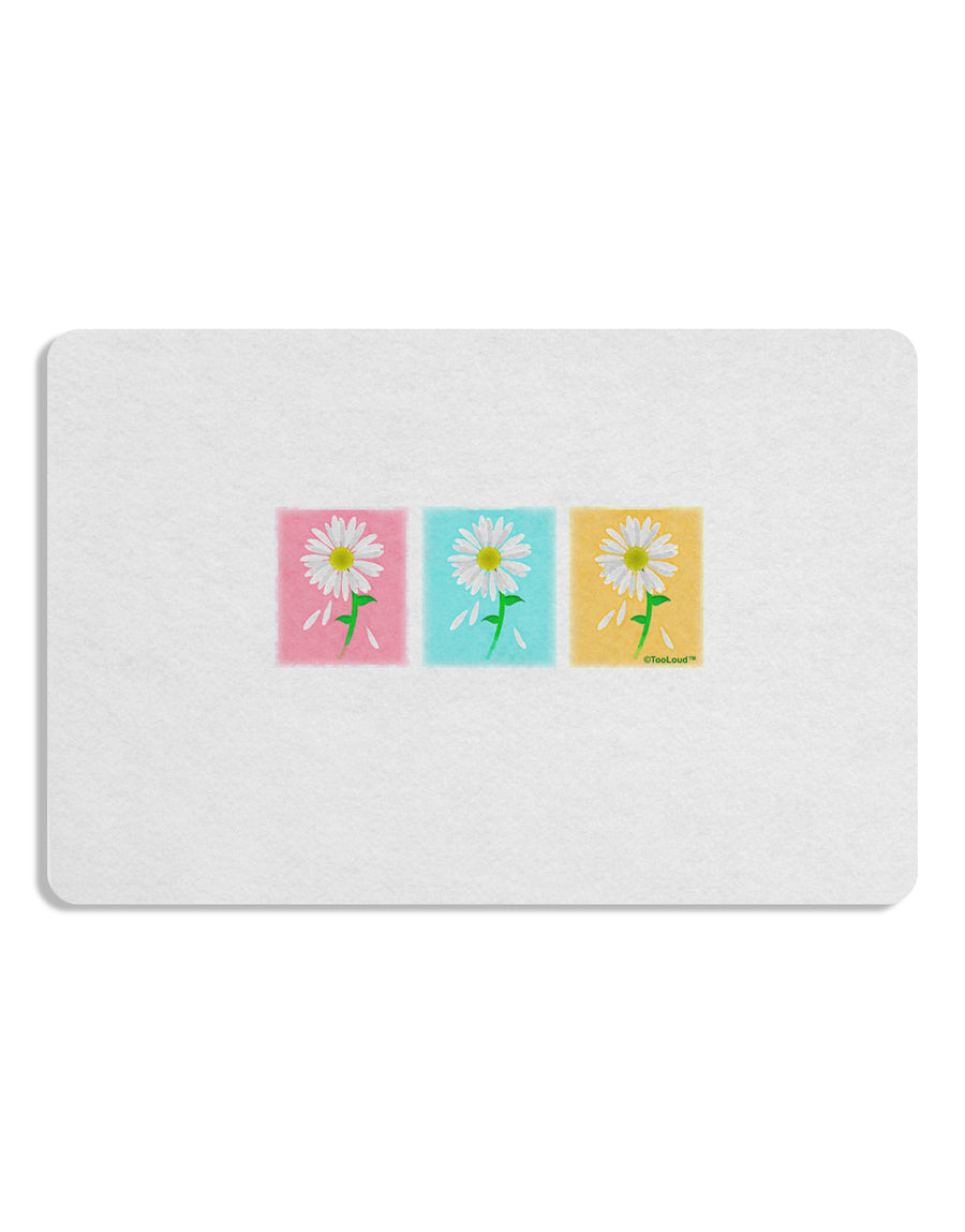 Pretty Daisies Watercolor Placemat Set of 4 Placemats-Placemat-TooLoud-Davson Sales