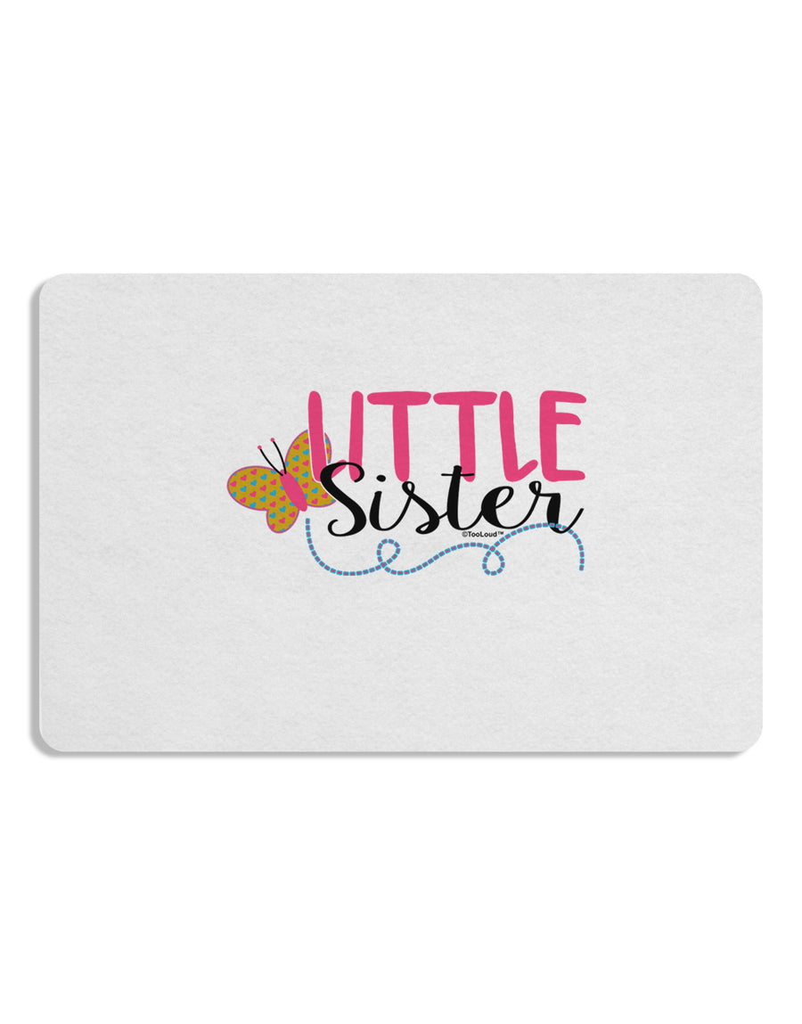 Little Sister Placemat Set of 4 Placemats-Placemat-TooLoud-White-Davson Sales