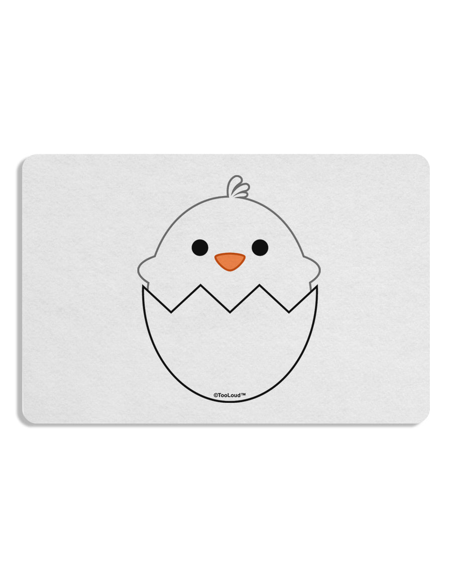 Cute Hatching Chick - White Placemat by TooLoud Set of 4 Placemats-Placemat-TooLoud-White-Davson Sales