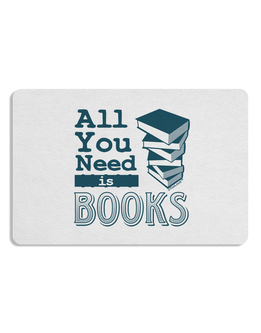 All You Need Is Books Placemat Set of 4 Placemats-Placemat-TooLoud-White-Davson Sales