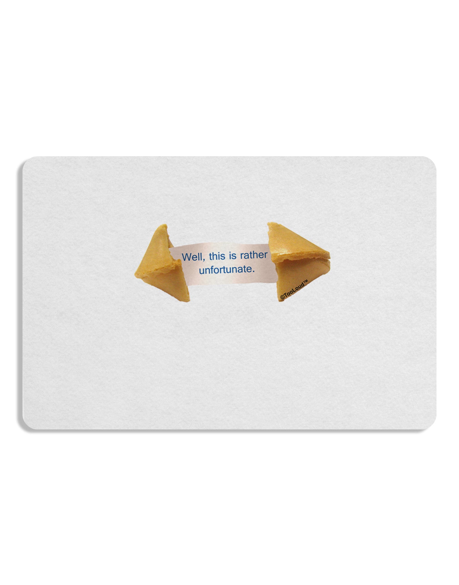Unfortunate Cookie Placemat Set of 4 Placemats-Placemat-TooLoud-White-Davson Sales