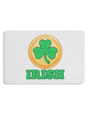 Shamrock Button - Irish Placemat by TooLoud Set of 4 Placemats-Placemat-TooLoud-White-Davson Sales