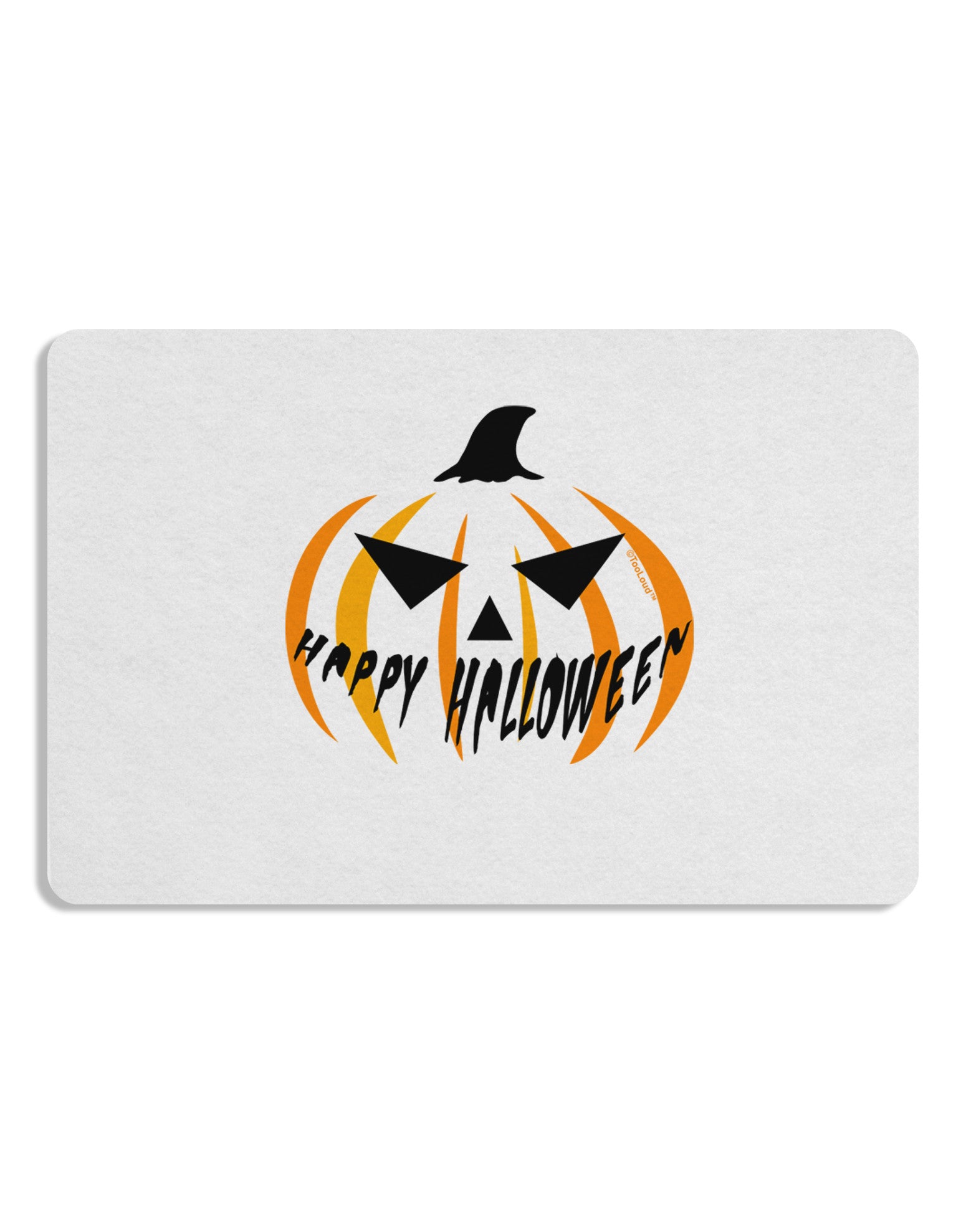 Happy Halloween Jack Placemat Set of 4 Placemats-Placemat-TooLoud-White-Davson Sales