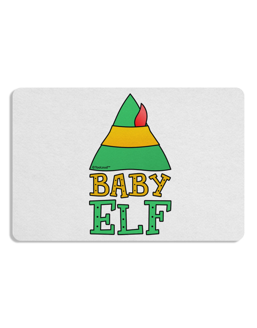 Matching Christmas Design - Elf Family - Baby Elf 12 x 18 Placemat by TooLoud Set of 4 Placemats-Placemat-TooLoud-White-Davson Sales