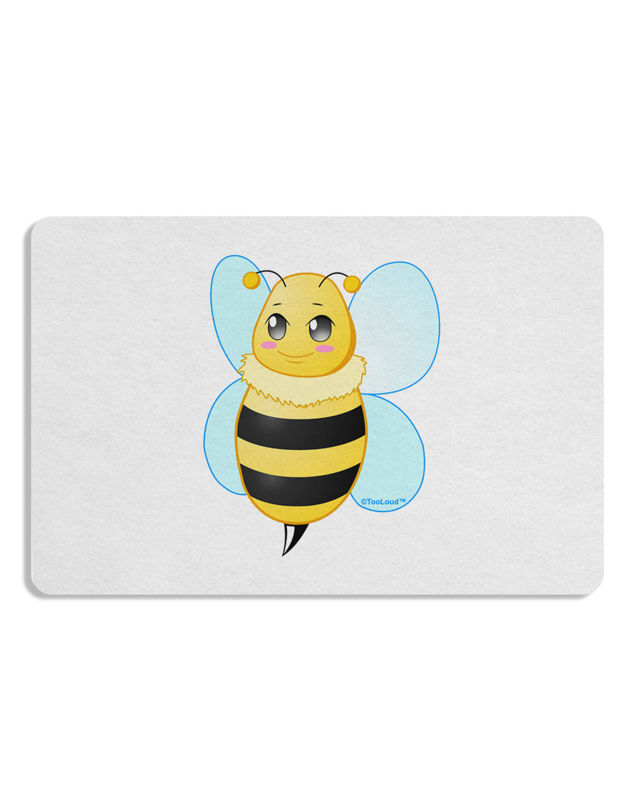 Cute Bee Placemat Set of 4 Placemats-Placemat-TooLoud-White-Davson Sales