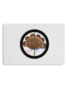 Turkey Trouble - Thanksgiving Funny 12 x 18 Placemat Set of 4 Placemats-Placemat-TooLoud-White-Davson Sales