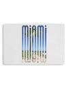 Miami Beach View Mirage Placemat Set of 4 Placemats-Placemat-TooLoud-White-Davson Sales