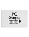 PC Gamer BnW Placemat by TooLoud Set of 4 Placemats-Placemat-TooLoud-White-Davson Sales