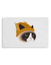 Disgruntled Cat Wearing Turkey Hat Placemat by TooLoud Set of 4 Placemats-Placemat-TooLoud-White-Davson Sales