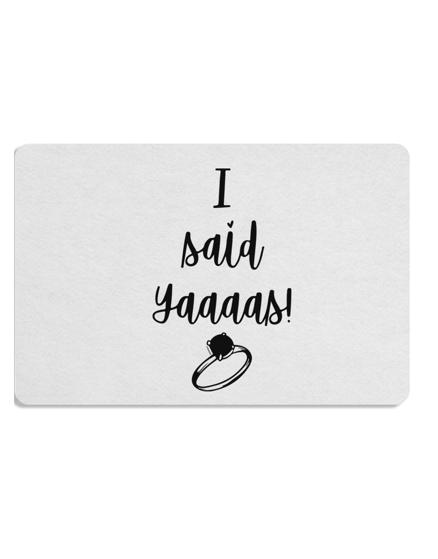 TooLoud I said Yaaas! Placemat Set of 4 Placemats Multi-pack-Placemat-TooLoud-Davson Sales