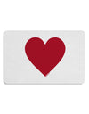 Big Red Heart Valentine's Day Placemat Set of 4 Placemats-Placemat-TooLoud-White-Davson Sales