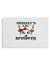 Mommy's Lil Reindeer Girl Placemat Set of 4 Placemats-Placemat-TooLoud-White-Davson Sales