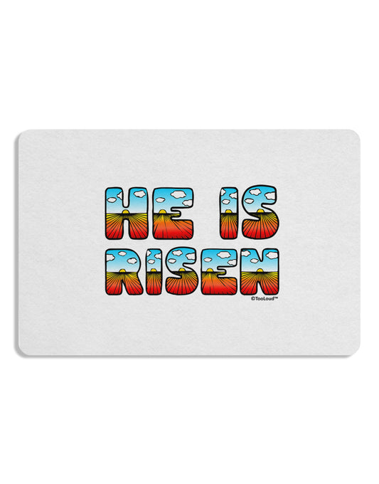 He Is Risen - Easter - Sunrise Letters Placemat by TooLoud Set of 4 Placemats-Placemat-TooLoud-White-Davson Sales
