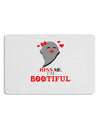 Kiss Me BOOtiful Ghost Red Placemat Set of 4 Placemats-Placemat-TooLoud-White-Davson Sales