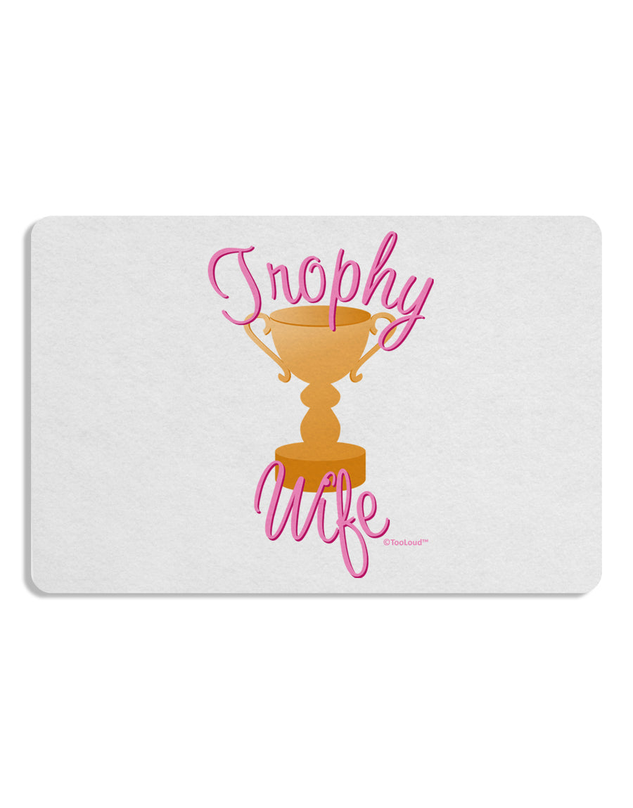 Trophy Wife Design Placemat by TooLoud Set of 4 Placemats-Placemat-TooLoud-White-Davson Sales