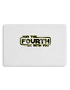 May The Fourth Be With You Placemat Set of 4 Placemats-Placemat-TooLoud-White-Davson Sales