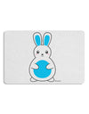 Cute Easter Bunny - Blue Placemat by TooLoud Set of 4 Placemats-Placemat-TooLoud-White-Davson Sales