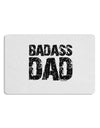 Badass Dad Placemat by TooLoud Set of 4 Placemats-Placemat-TooLoud-White-Davson Sales